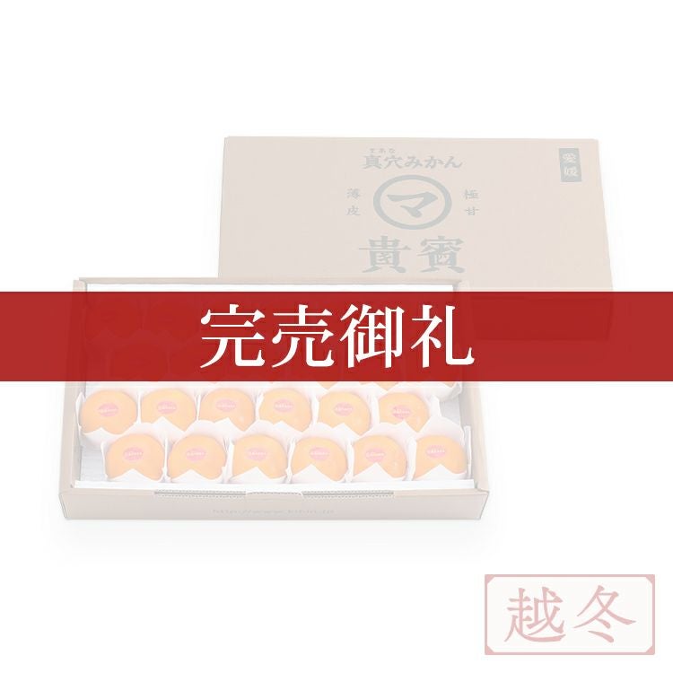 愛媛産】高級真穴みかん 貴賓(きひん)ーブランド｜真網代青果｜越冬